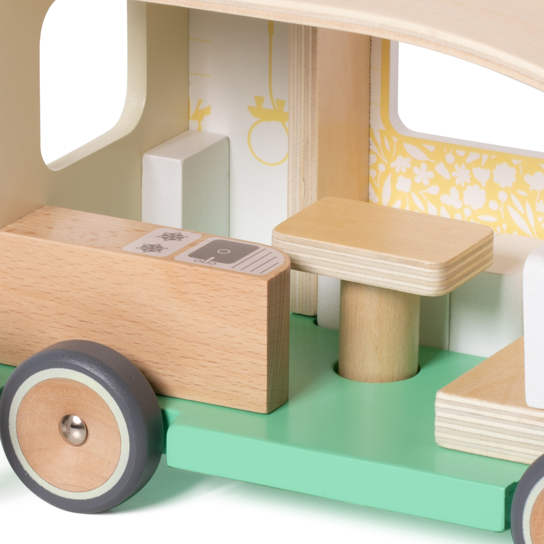 Classic World Wooden Camper Van