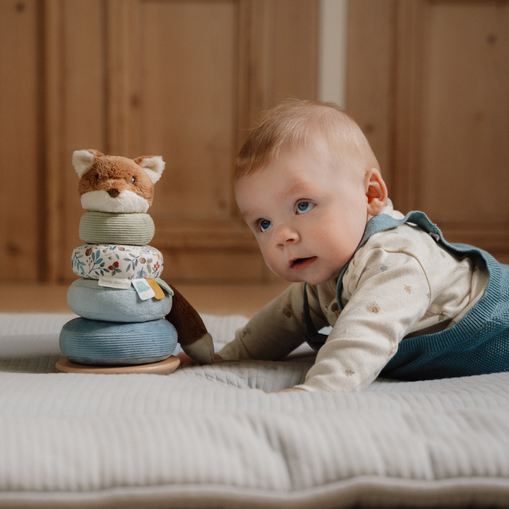 Little Dutch Fox Rocking Ring Stacker – Forest Friends