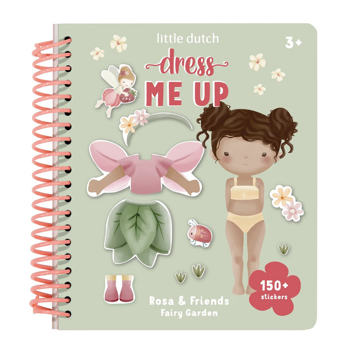 Little Dutch Dress Up &amp; Sticker Book – Fairy Garden