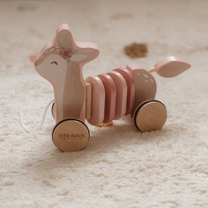 Little Dutch Wiggle Pull-Along Deer – Fairy Garden
