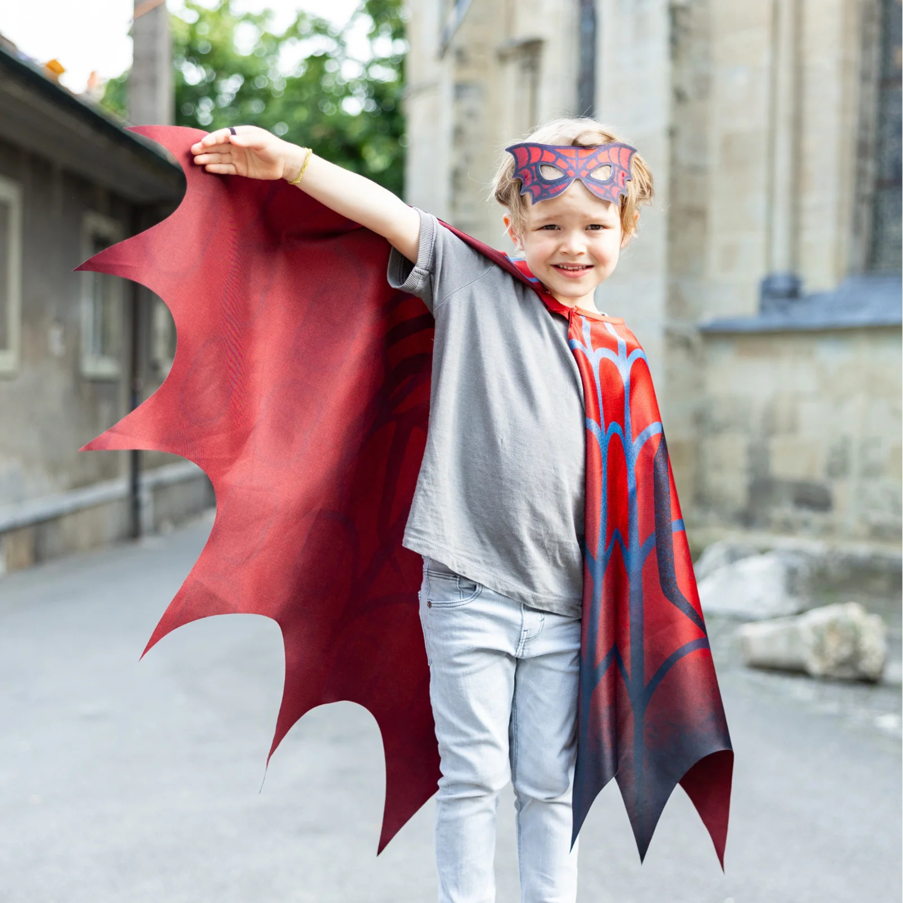 Great Pretenders Web Weaver Soft Wings & Mask