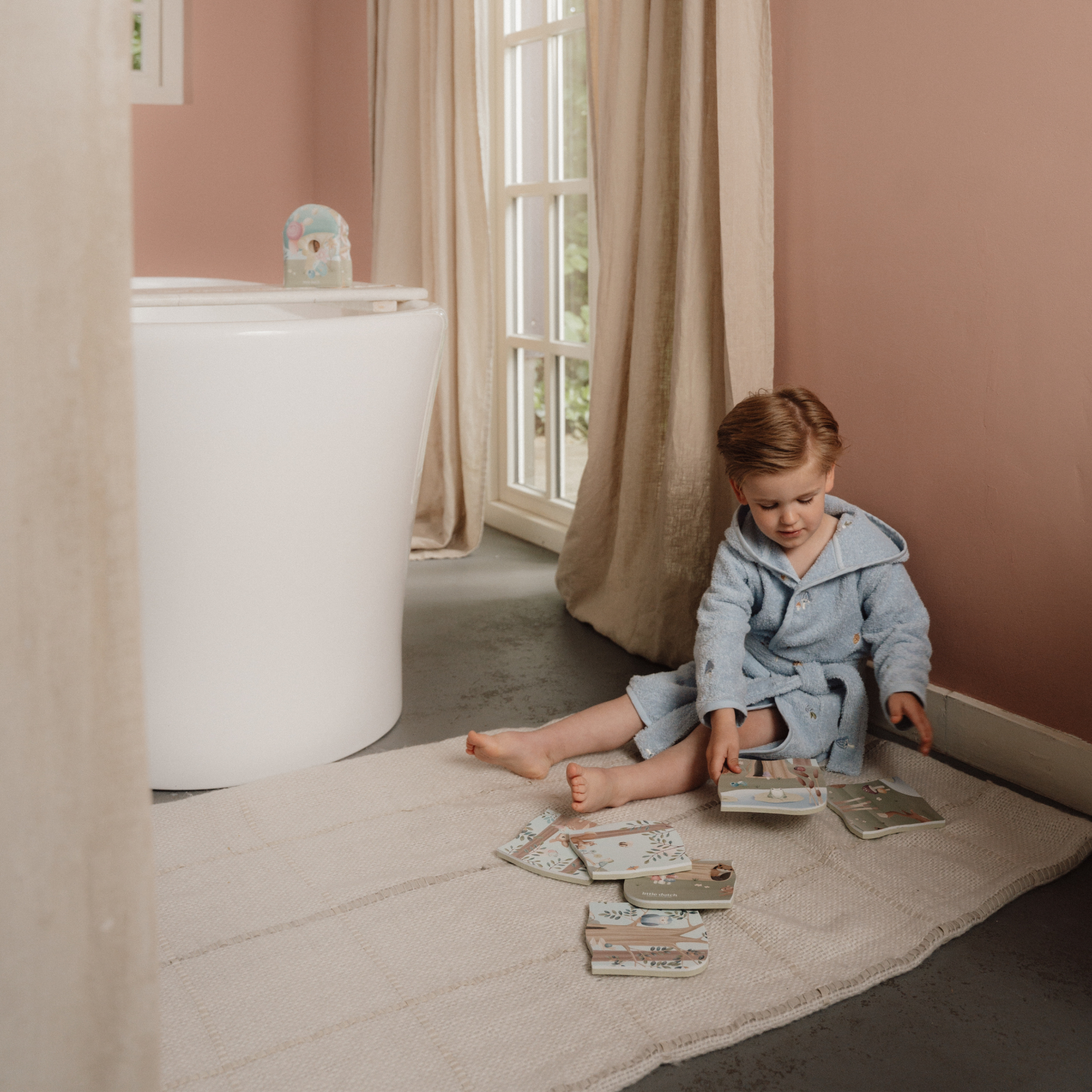 Little Dutch Bath Foam Puzzle – Forest Friends