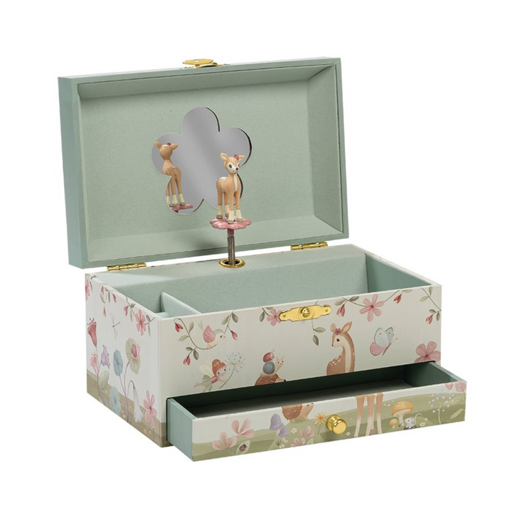 Little Dutch Musical Deer Jewellery Box – Fairy Garden