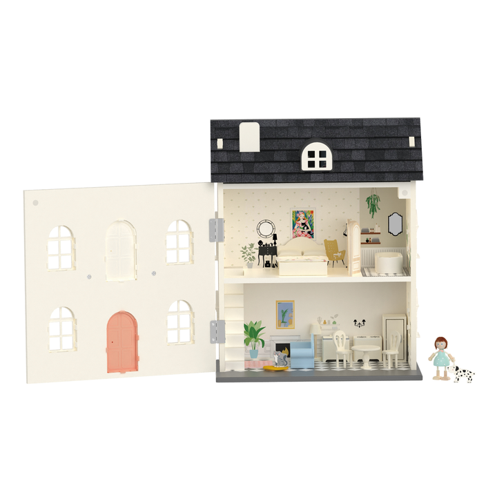 Classic World Vintage Wooden Dollhouse