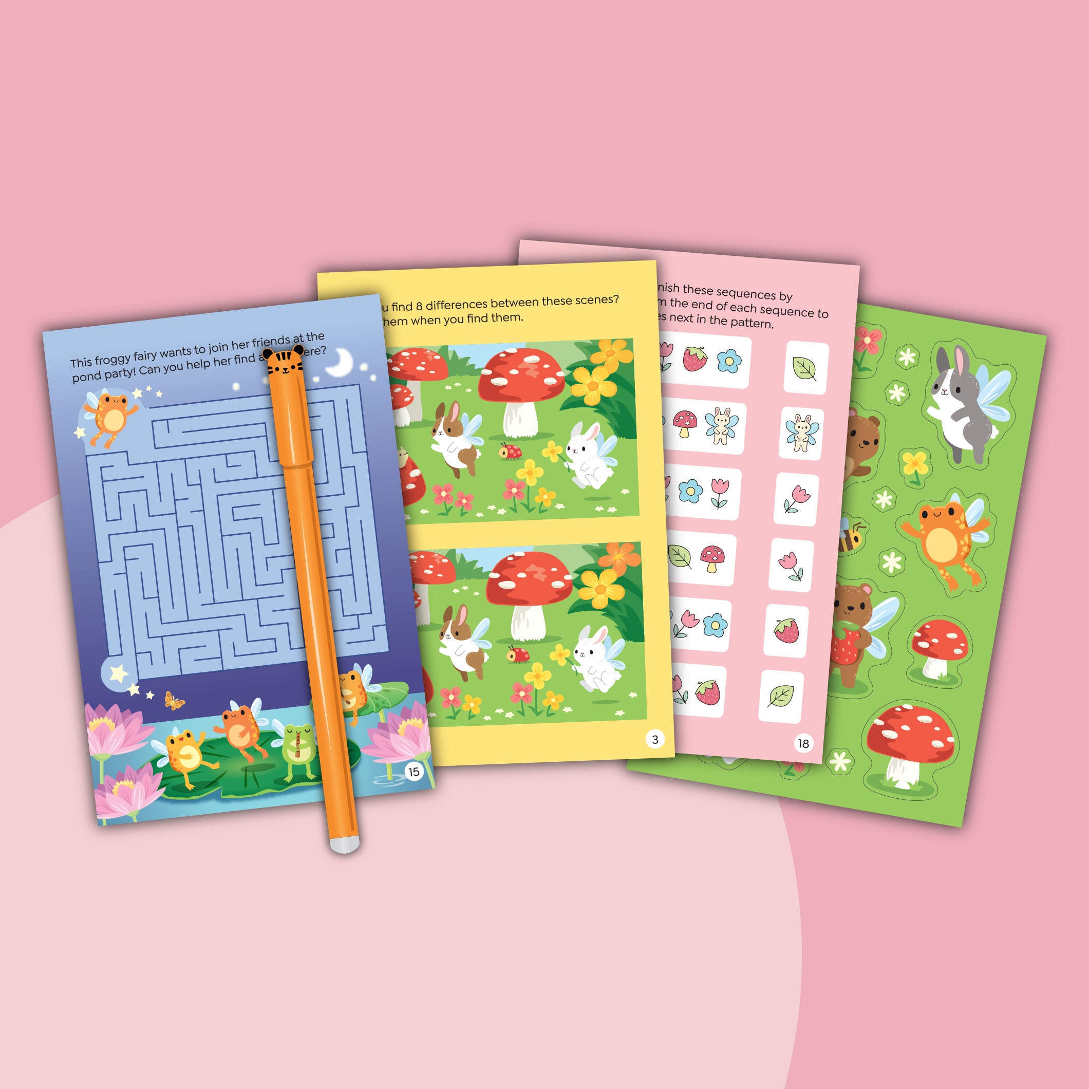 Tiger Tribe Busy Whiz Fun Pack – Fairy Friends