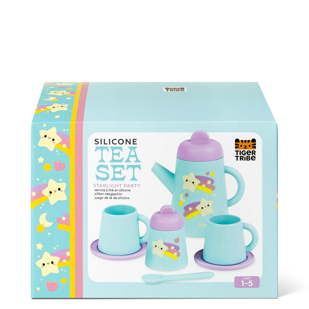 Tiger Tribe Silicone Tea Set – Starlight Party
