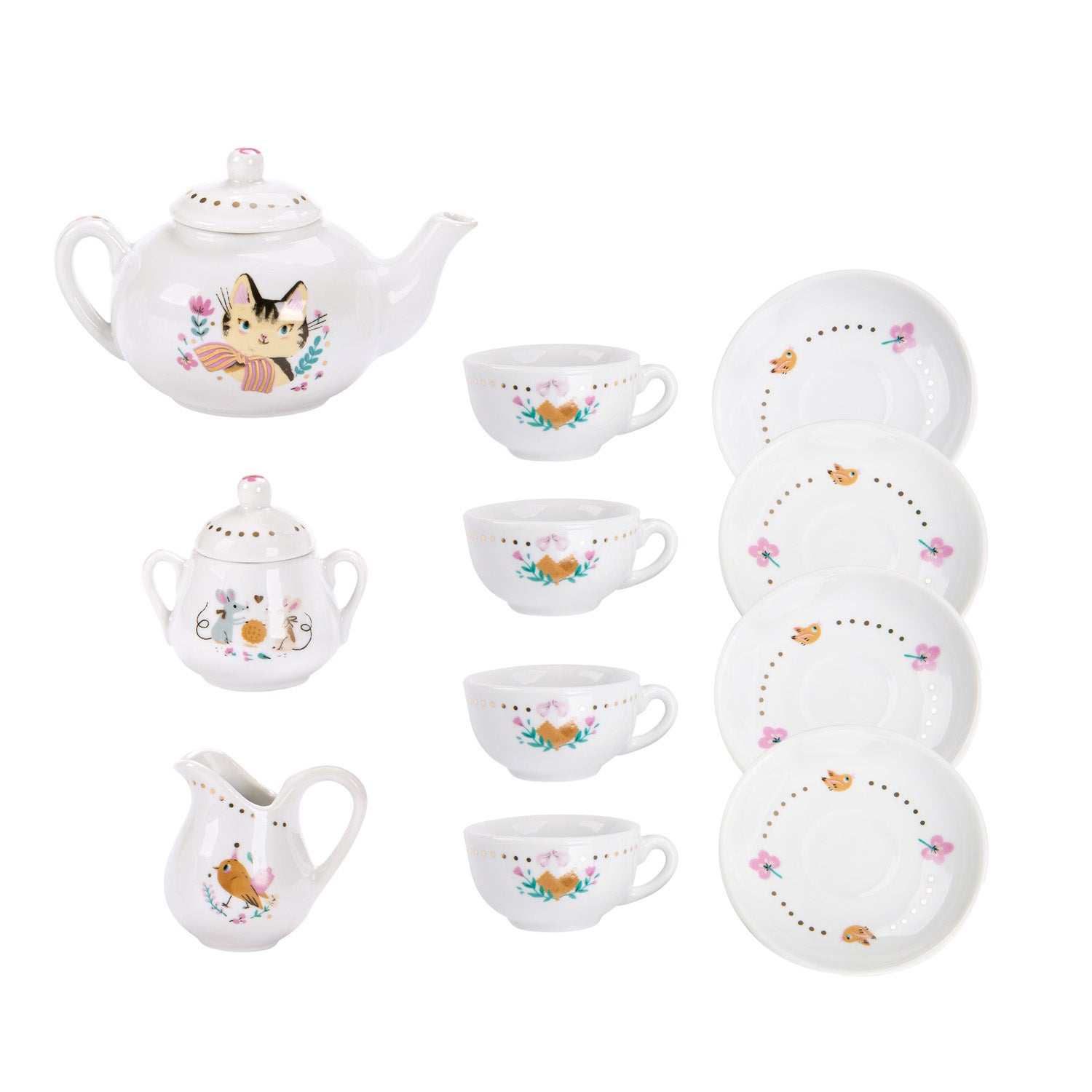 Moulin Roty Porcelain Tea Set in Suitcase – The Parisian Women