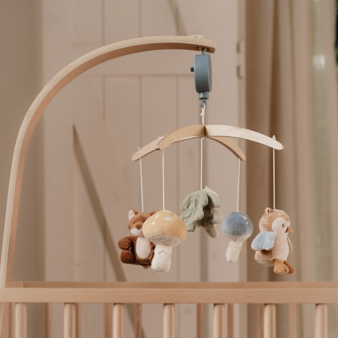 Little Dutch Wooden Musical Mobile – Forest Friends