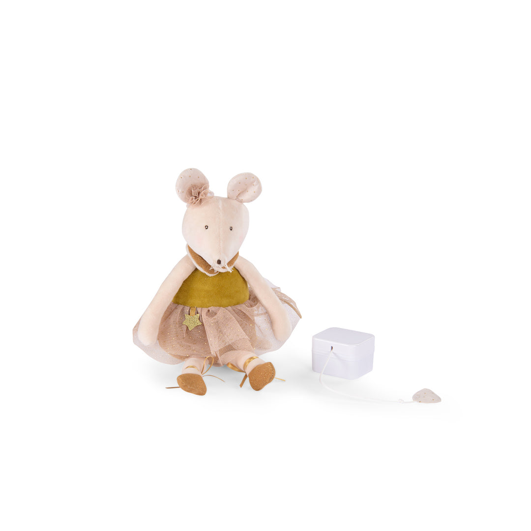 Moulin Roty Soft Musical Mouse - The Little Dance School