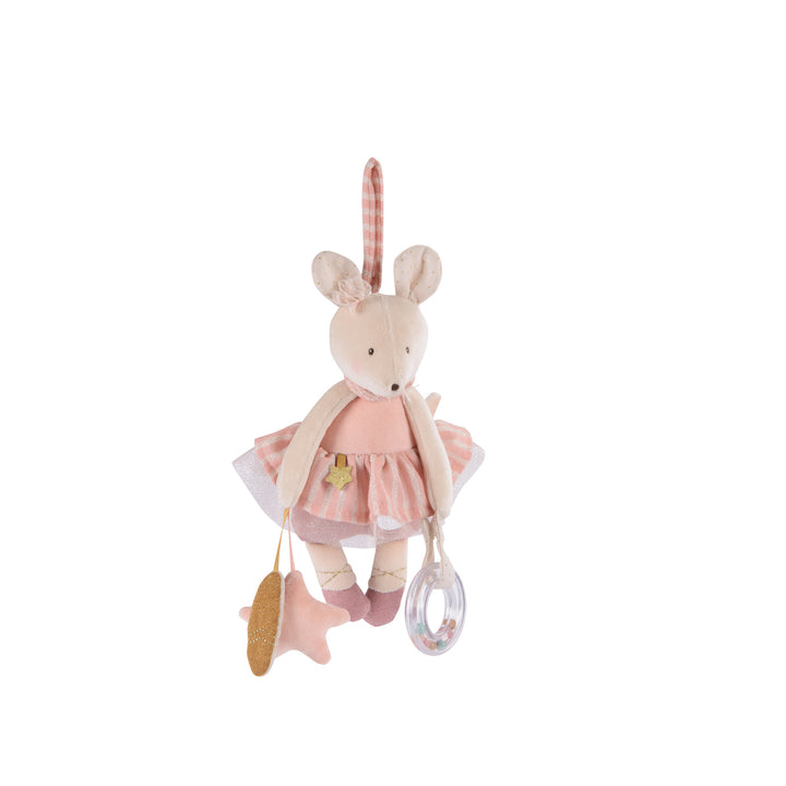 Moulin Roty Hanging Activity Mouse - The Little Dance School