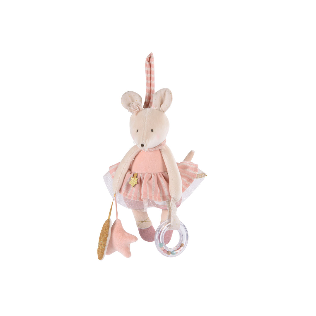 Moulin Roty Hanging Activity Mouse - The Little Dance School