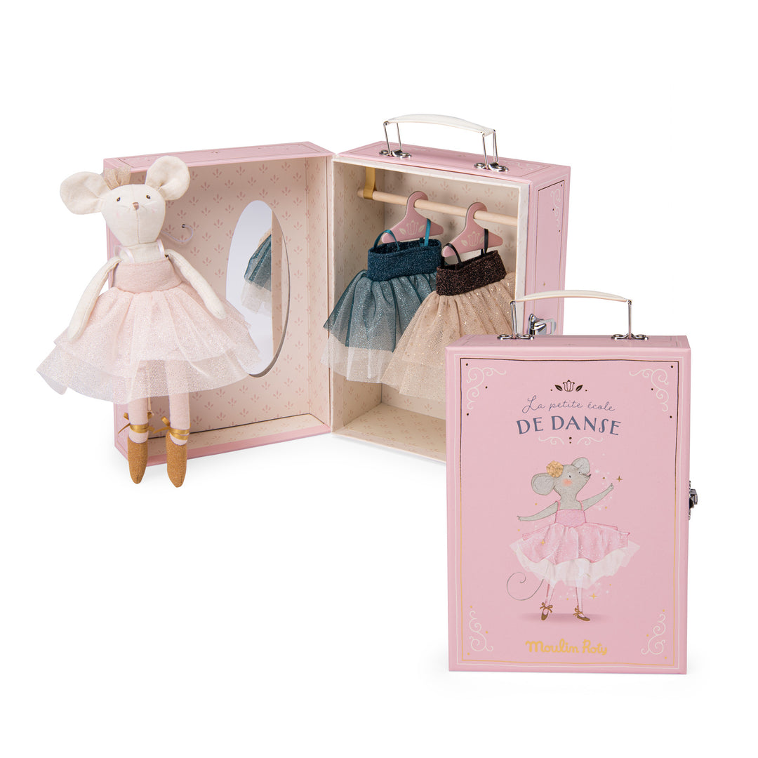 Moulin Roty Little Mouse in Suitcase – The Little Dance School