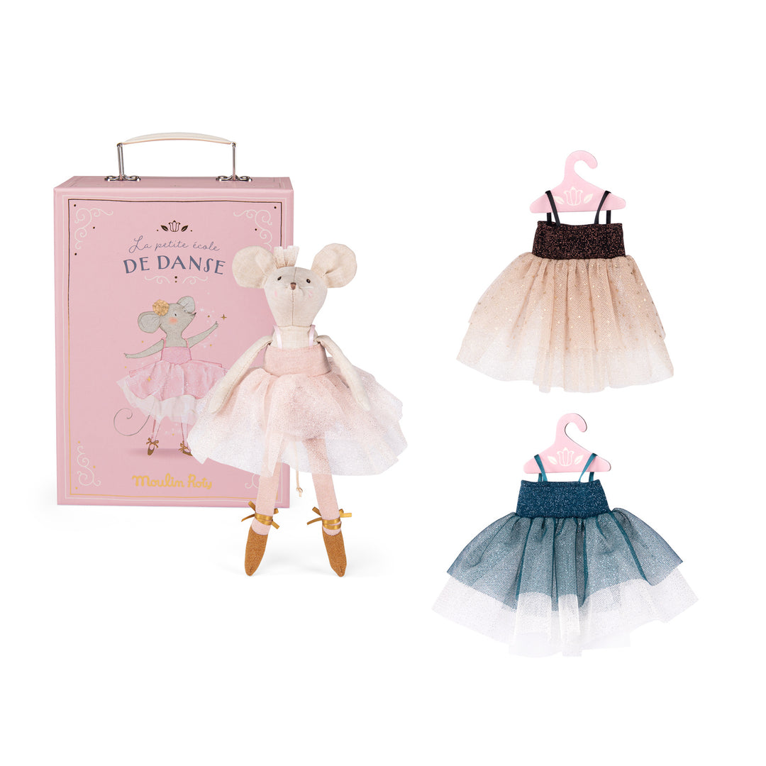 Moulin Roty Little Mouse in Suitcase – The Little Dance School