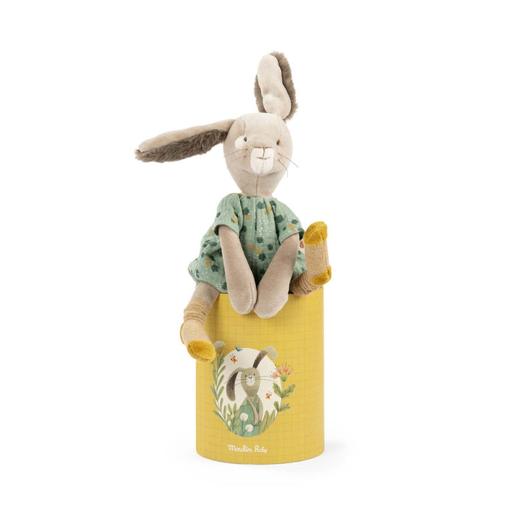 Moulin Roty Sauge The Rabbit in Gift Box – Three Little Rabbits