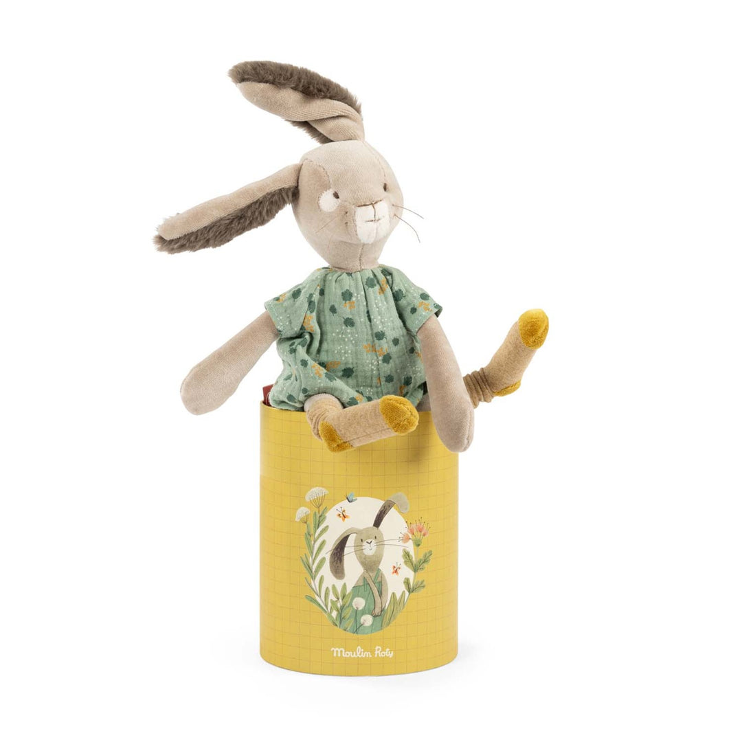 Moulin Roty Sauge The Rabbit in Gift Box – Three Little Rabbits