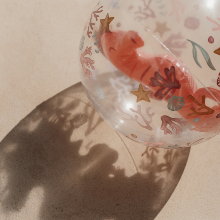 Little Dutch Inflatable Seahorse Beach Ball – Ocean Dreams Pink