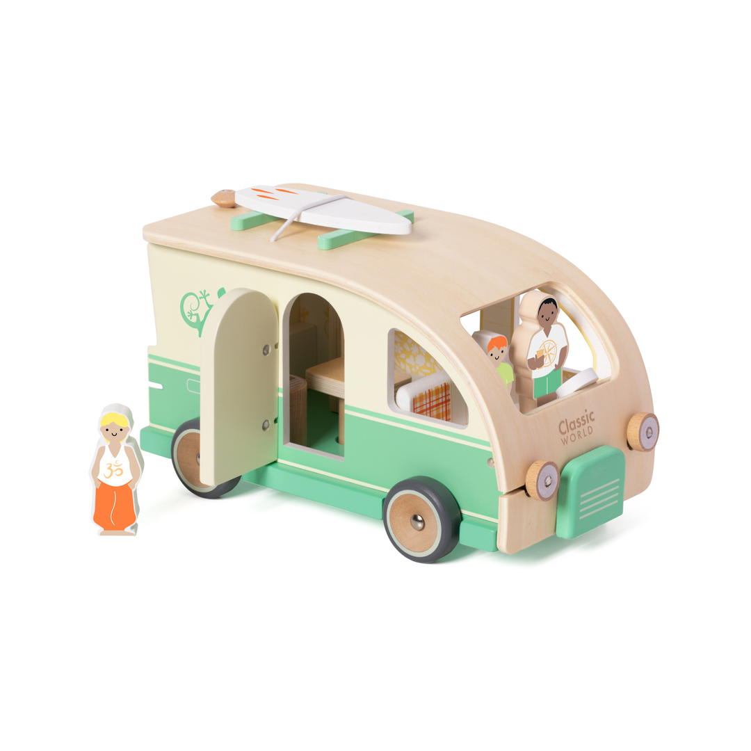 Classic World Wooden Camper Van