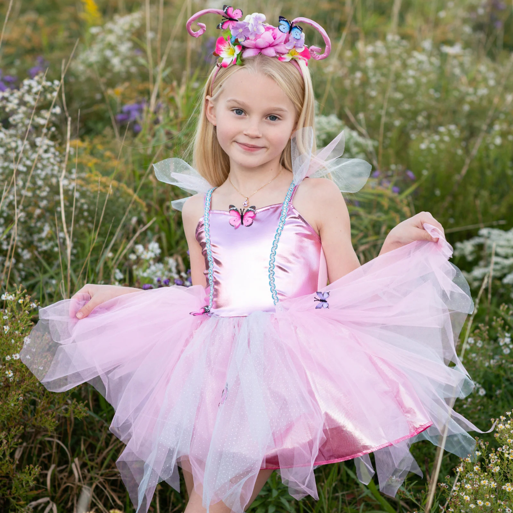 Great Pretenders Woodland Butterfly Dress with Headpiece