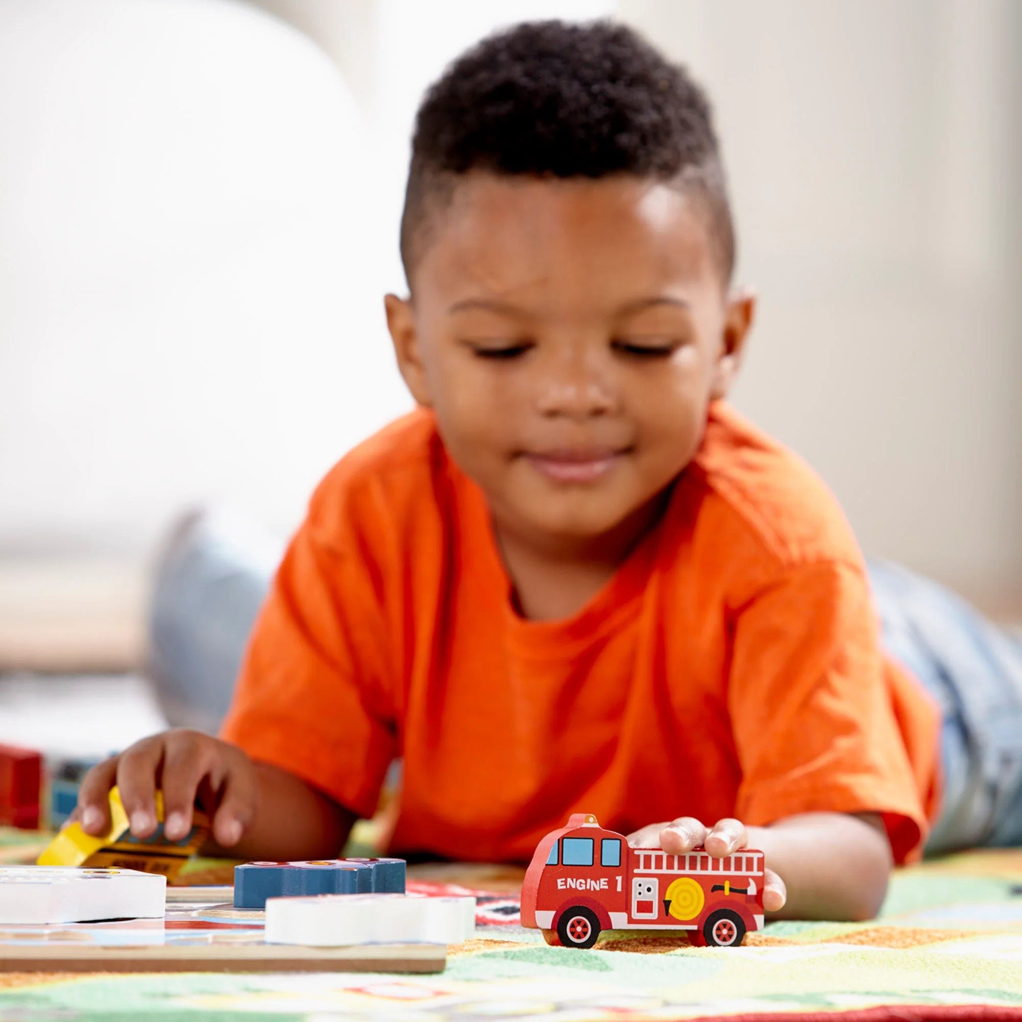 Melissa & Doug Vehicles Chunky Puzzle – 9 Pieces