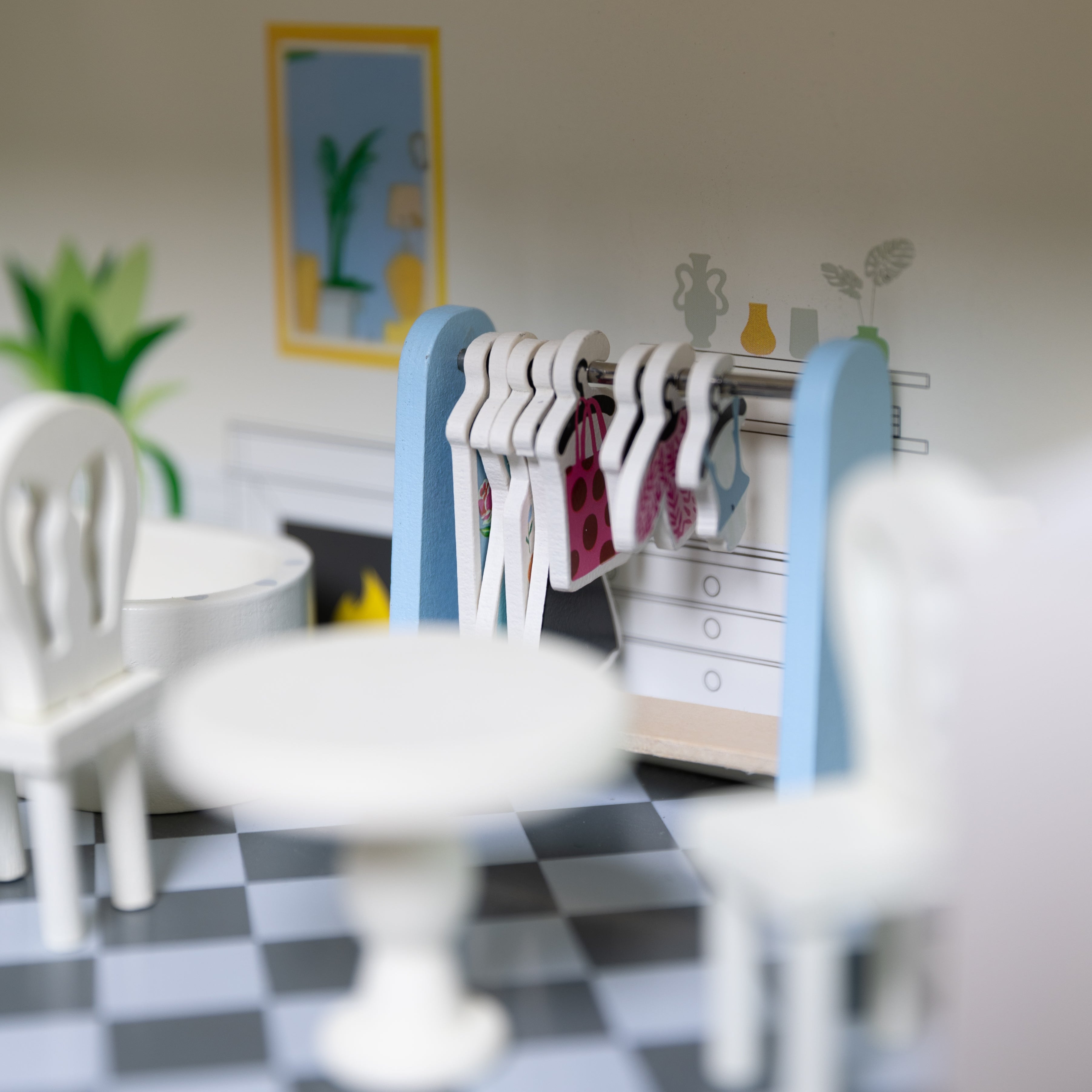 Classic World Vintage Wooden Dollhouse