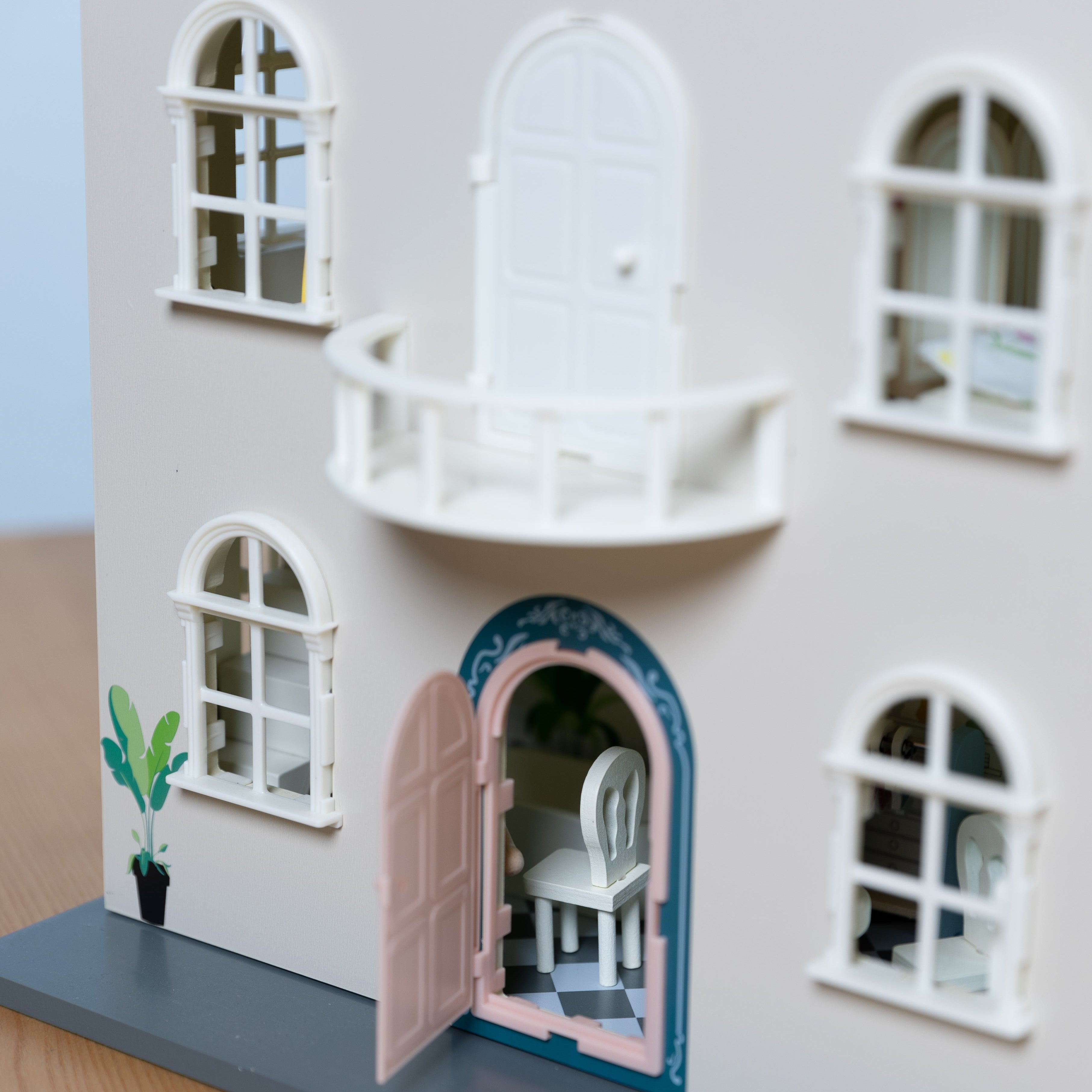 Classic World Vintage Wooden Dollhouse