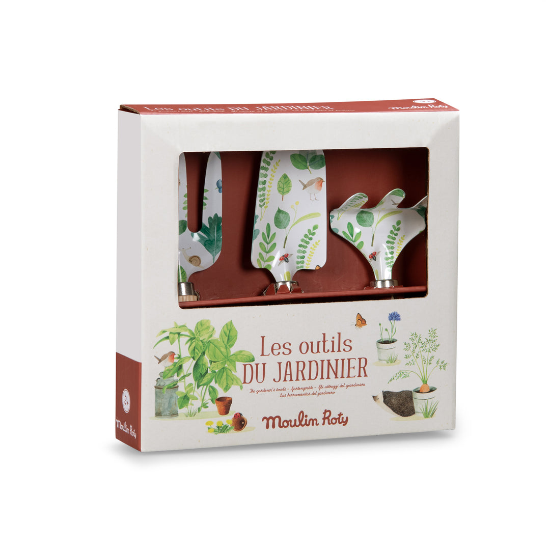 Moulin Roty Gardening Tools – The Garden of the Mill (3 Piece)