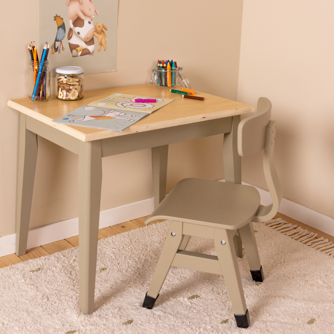 Little Dutch School Desk – Olive