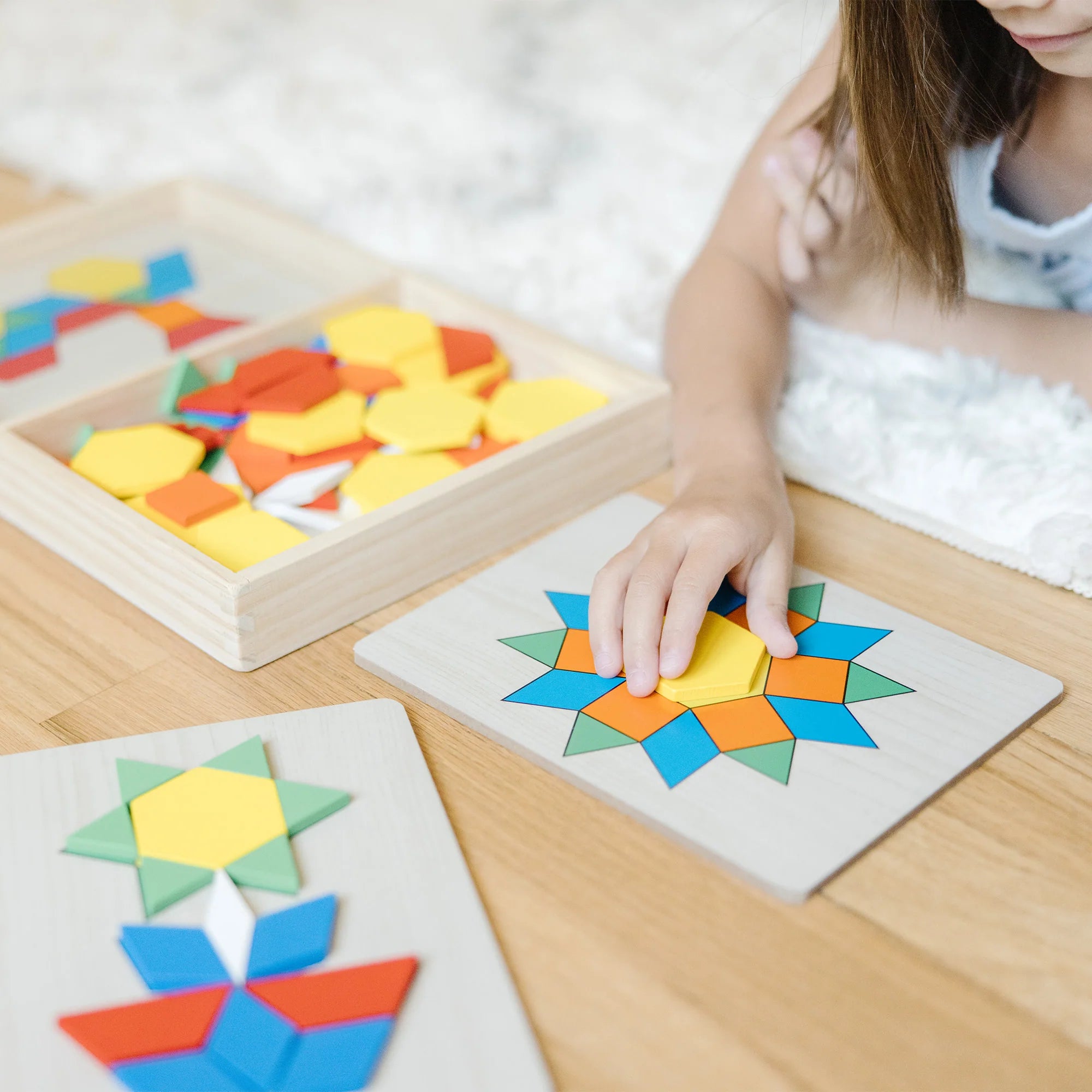 Melissa & Doug Pattern Blocks & Boards