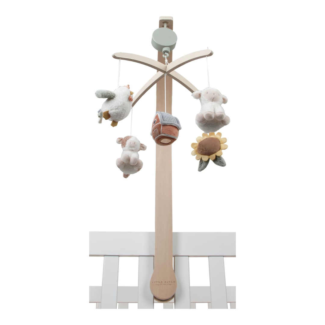 Little Dutch Wooden Musical Mobile – Little Farm