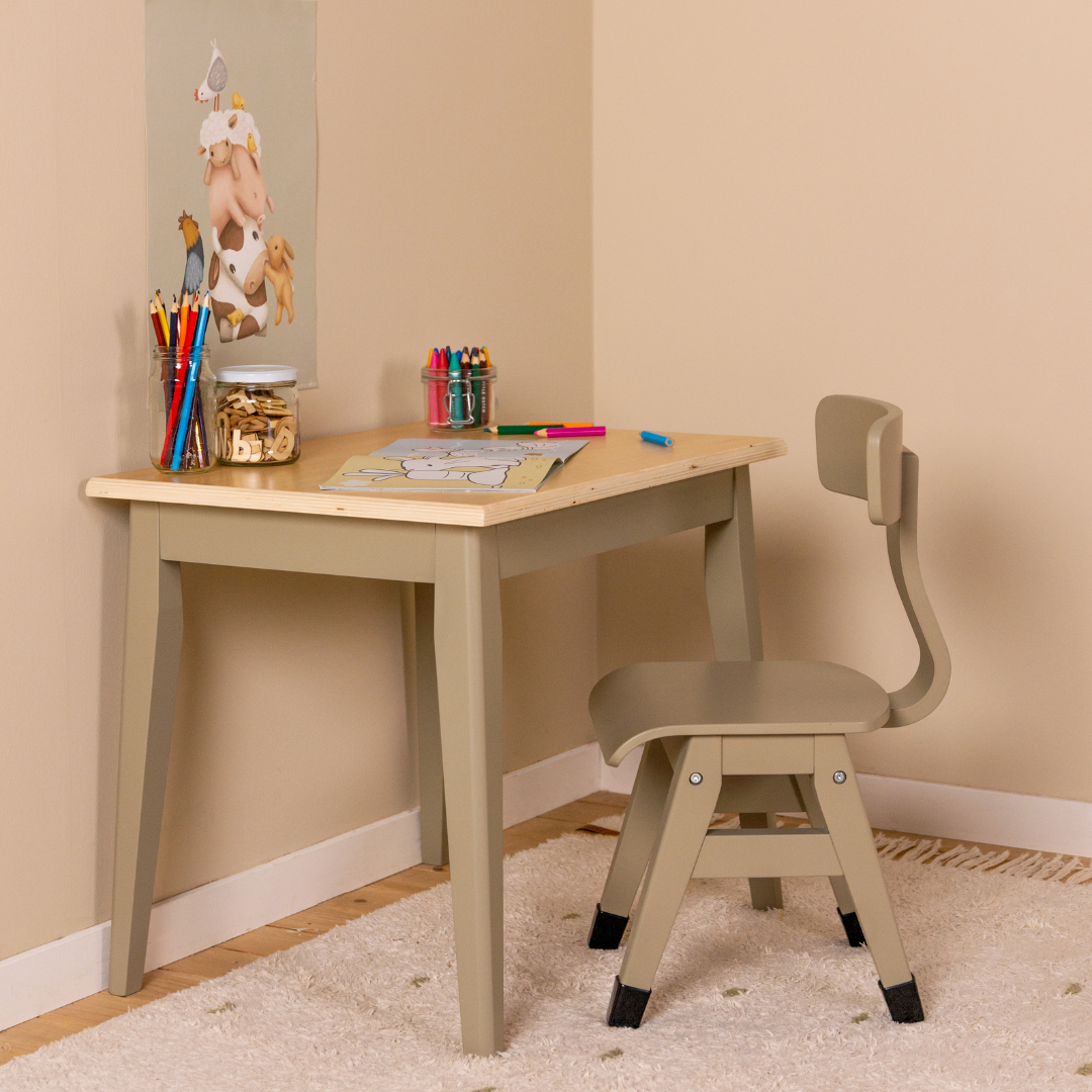 Little Dutch School Chair – Olive