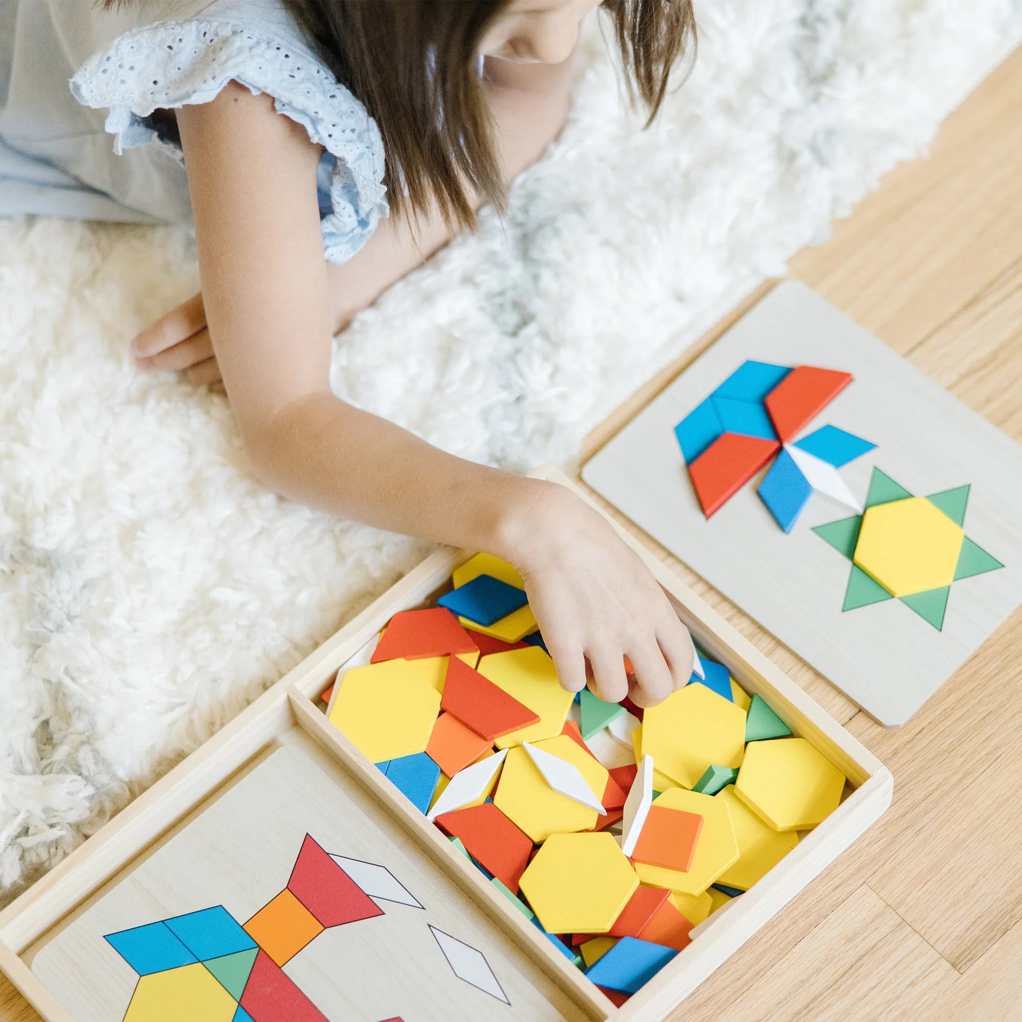 Melissa & Doug Pattern Blocks & Boards