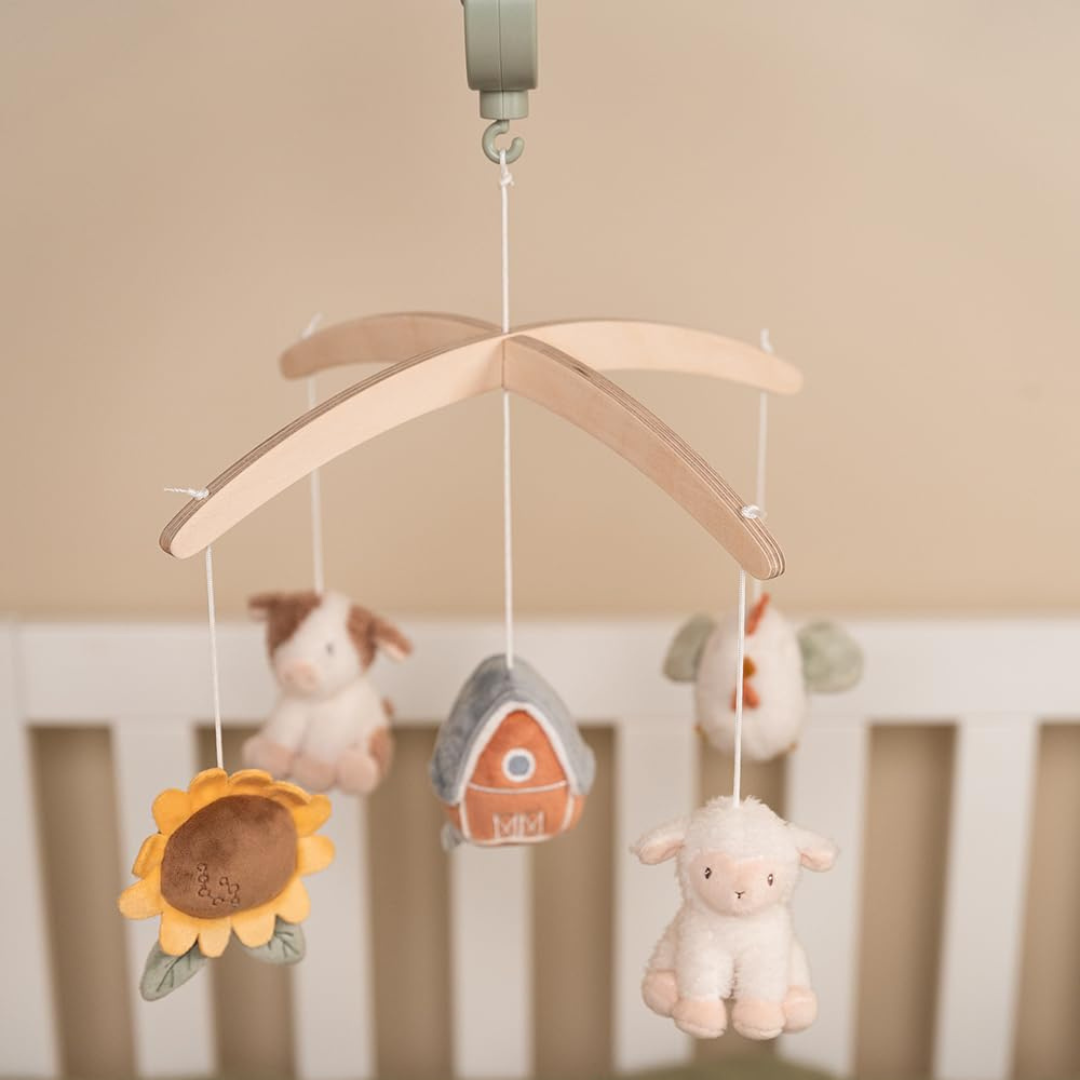 Little Dutch Wooden Musical Mobile – Little Farm