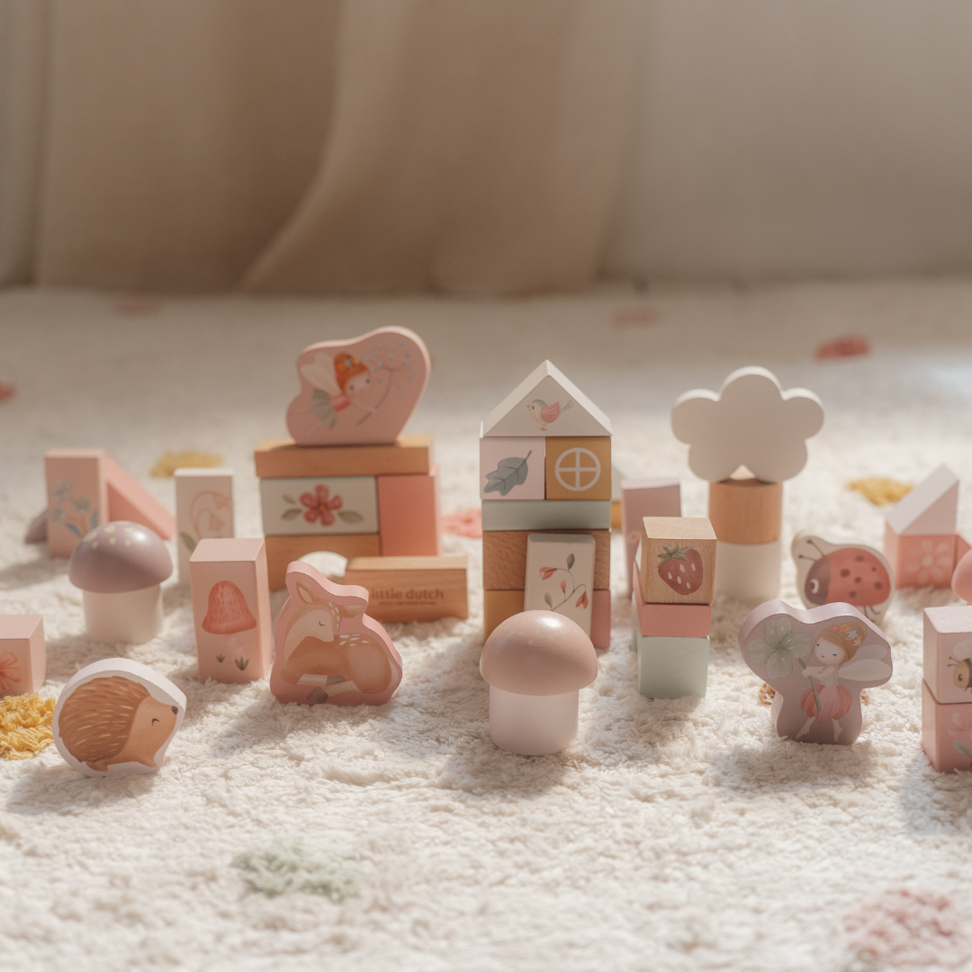 Little Dutch Building Blocks in Barrel – Fairy Garden