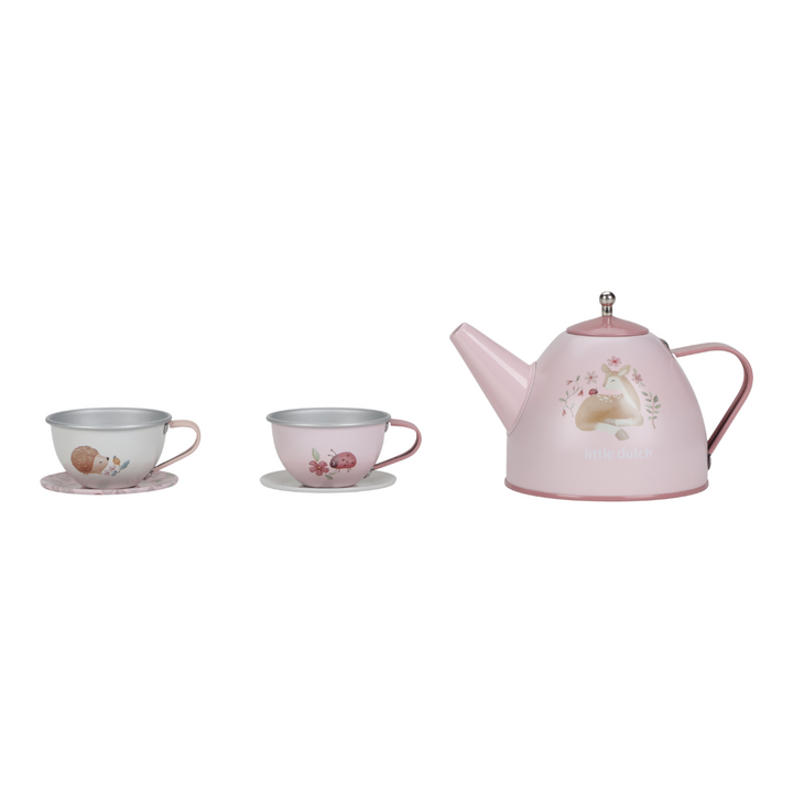 Little Dutch Tea Set in Suitcase – Fairy Garden (7 Piece)