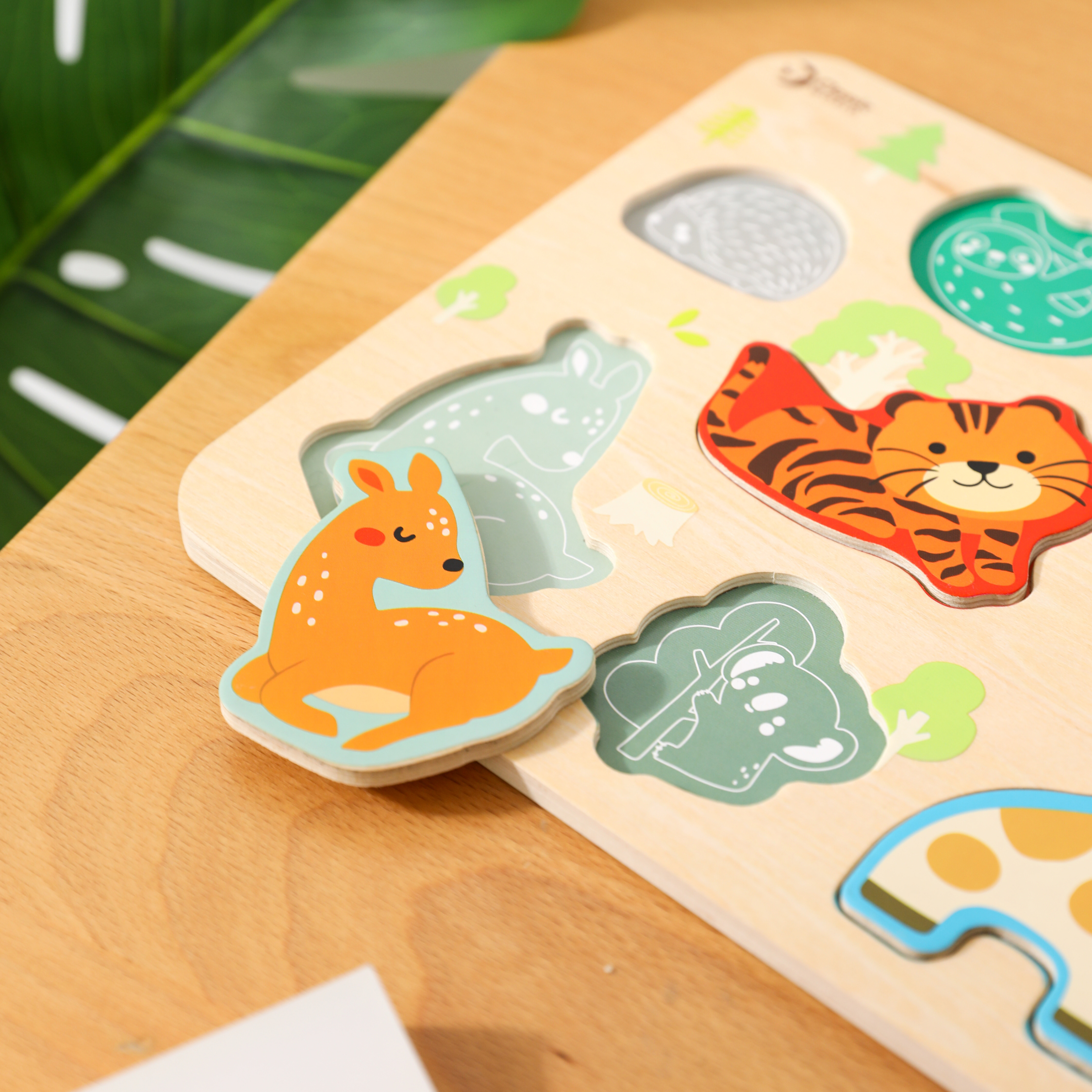 Classic World Wooden Puzzle – Animals