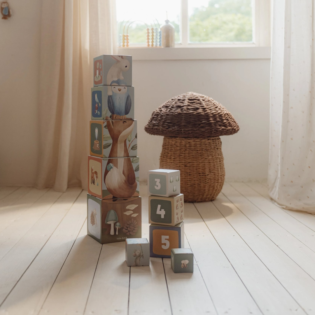 Little Dutch Stacking Blocks – Forest Friends