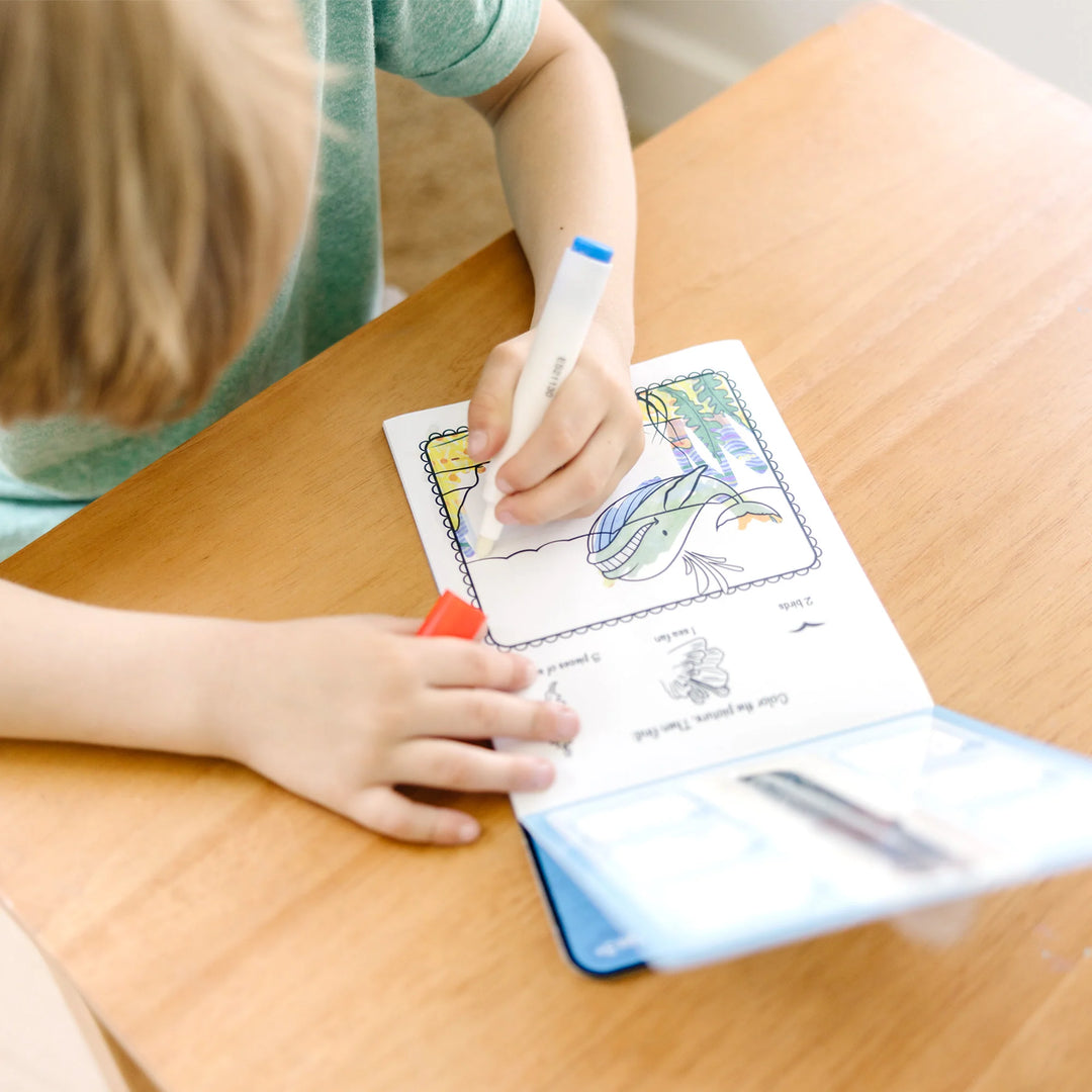 Melissa &amp; Doug On the Go™ ColorBlast Color Reveal Pad – Sealife