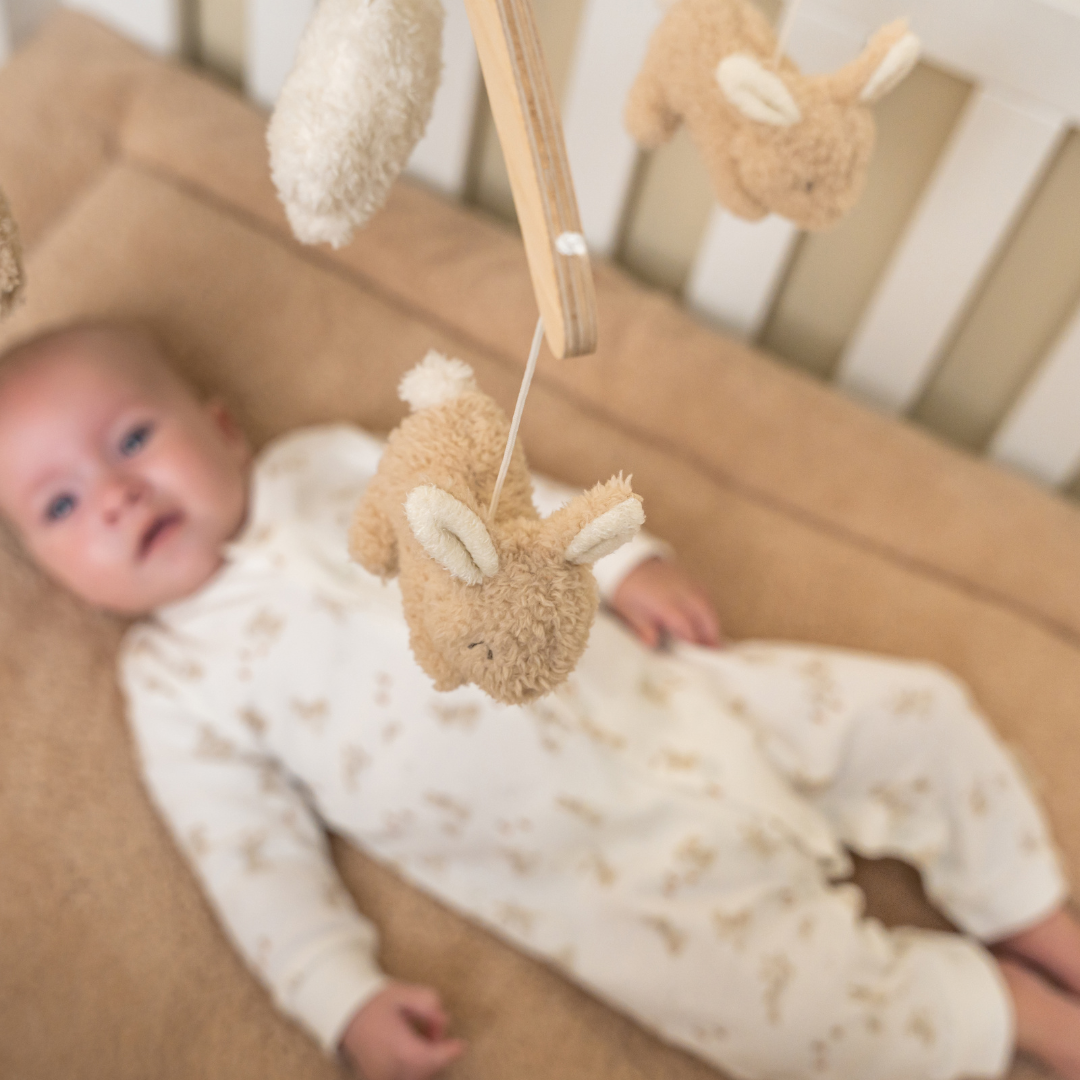 Little Dutch Wooden Musical Mobile – Baby Bunny