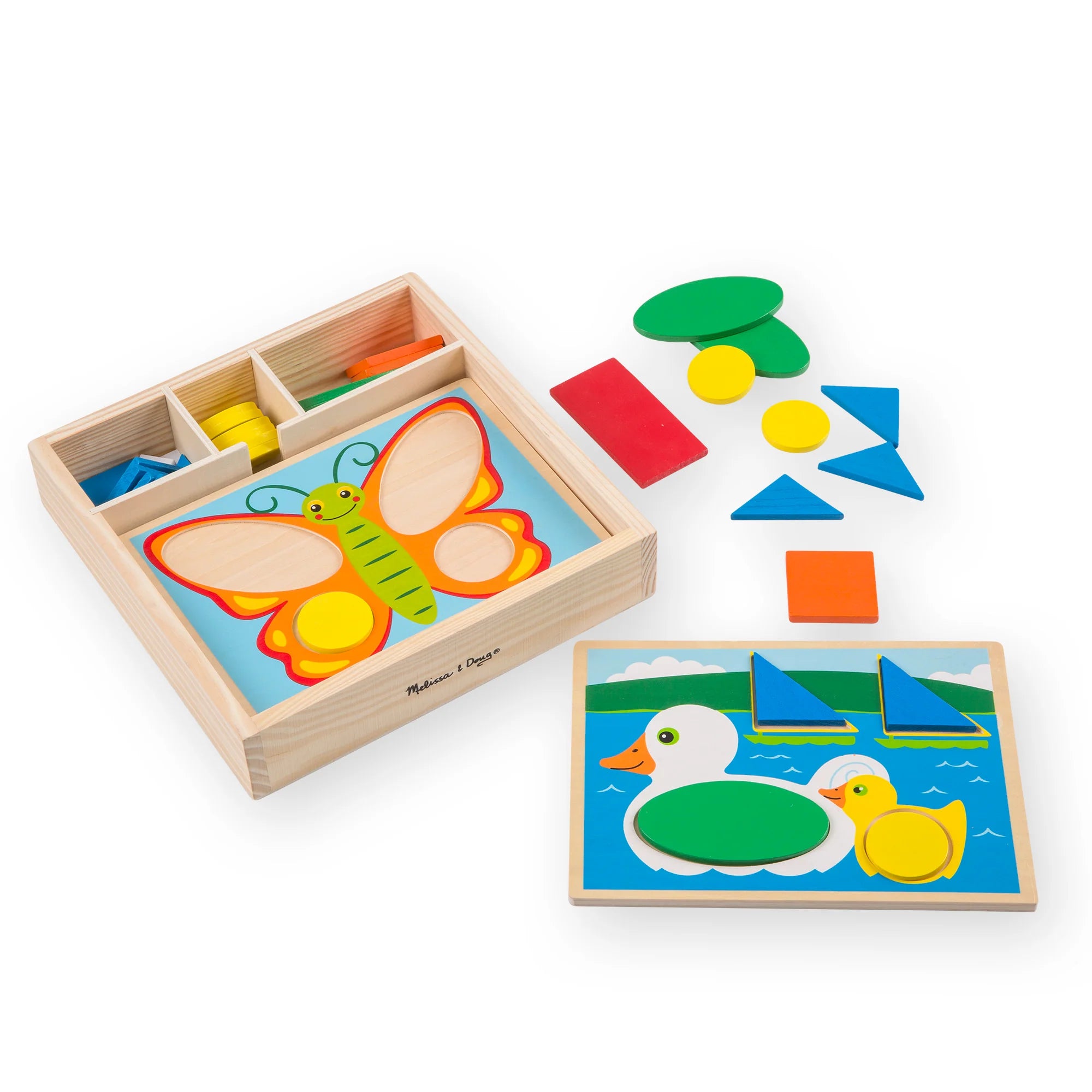 Melissa & Doug Beginner Pattern Blocks