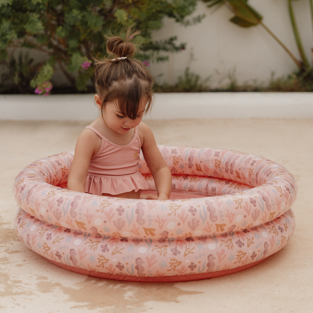 Little Dutch Inflatable Swimming Pool – Ocean Dreams Pink