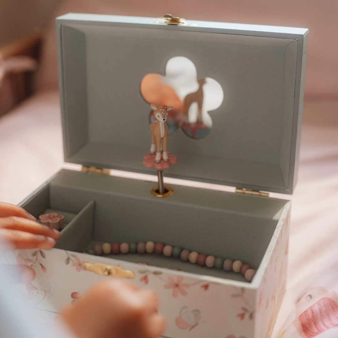 Little Dutch Musical Deer Jewellery Box – Fairy Garden
