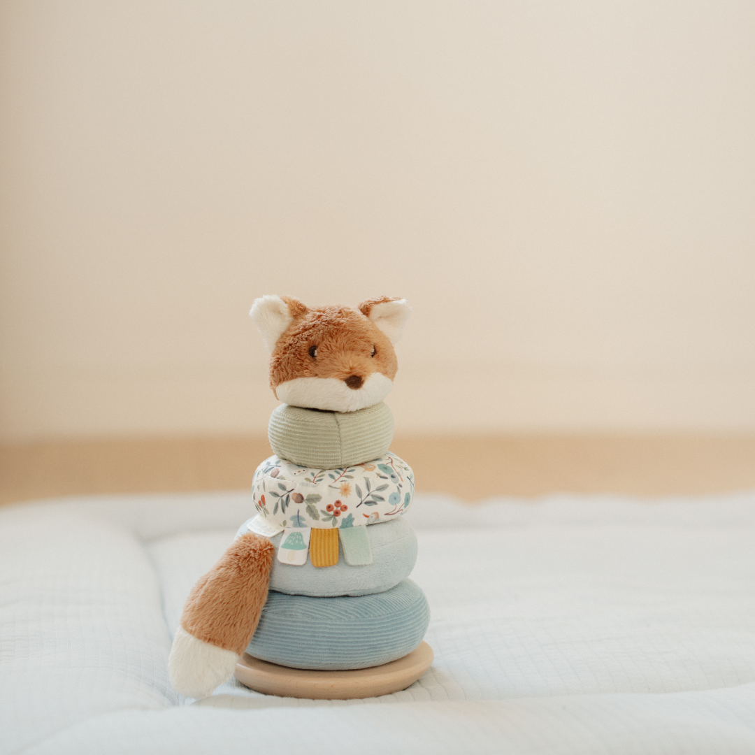 Little Dutch Fox Rocking Ring Stacker – Forest Friends