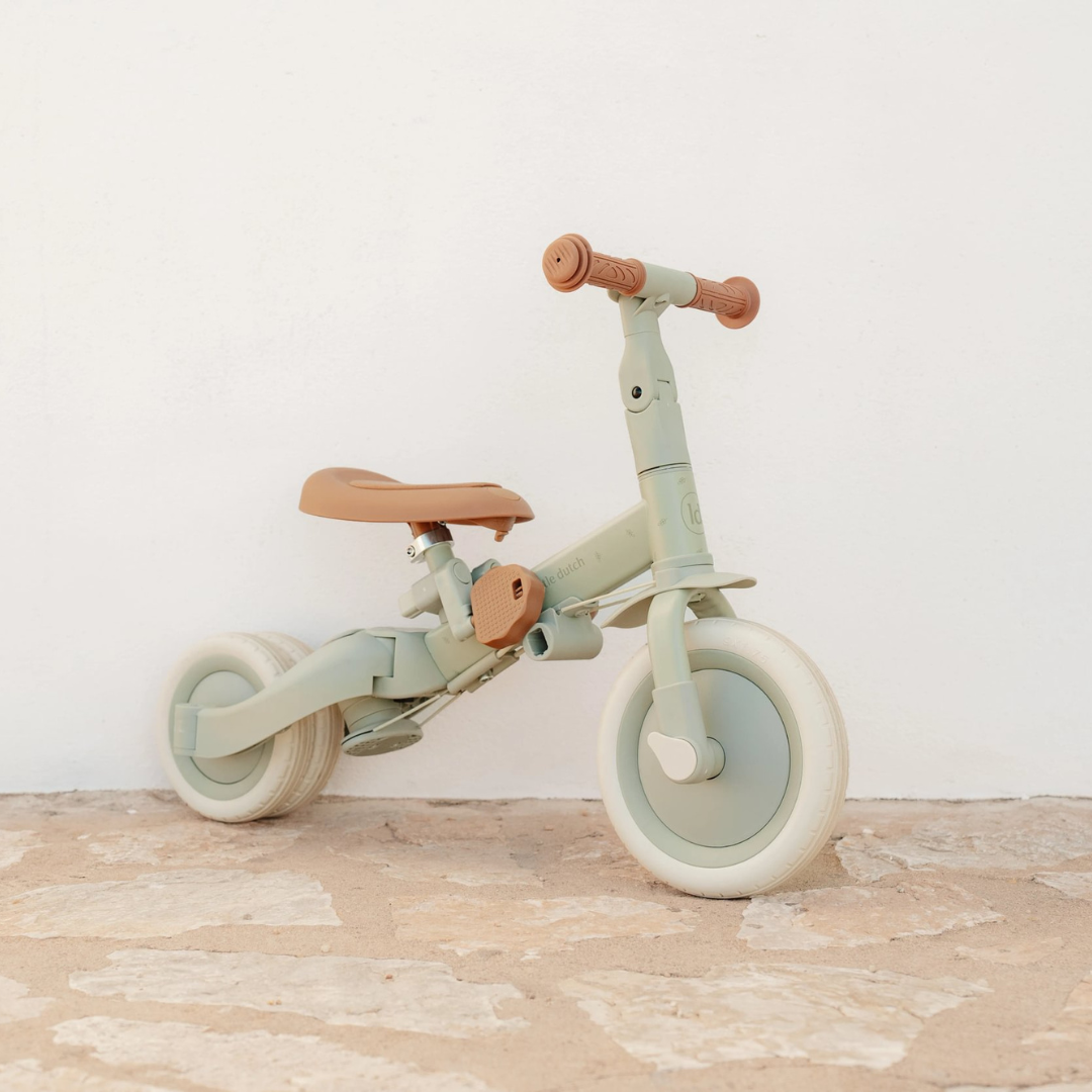Little Dutch 4-in-1 Tricycle – Green Leaf