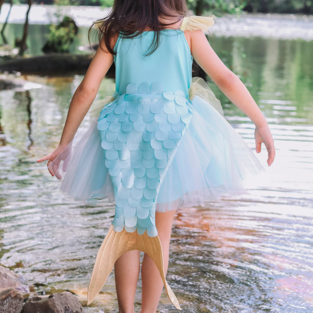 Great Pretenders Mermalicious Dress &amp; Tail Play Costume Set