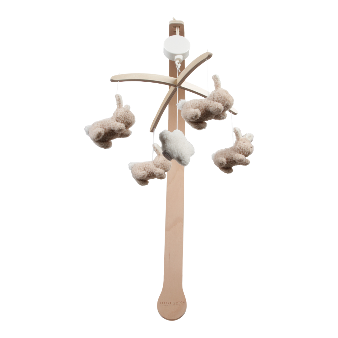 Little Dutch Wooden Musical Mobile – Baby Bunny