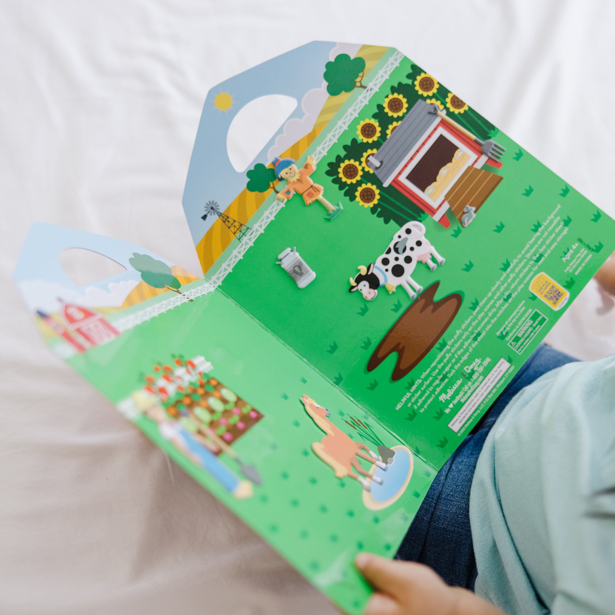 Melissa & Doug Puffy Sticker Play Set – On the Farm