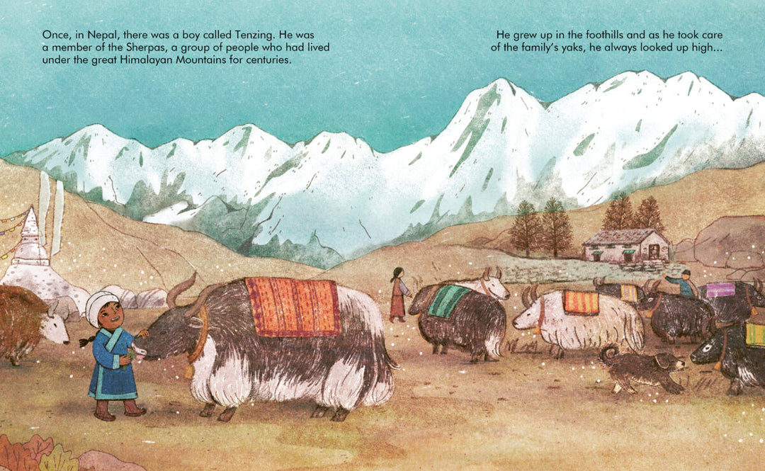 Little People, Big Dreams: Tenzing Norgay