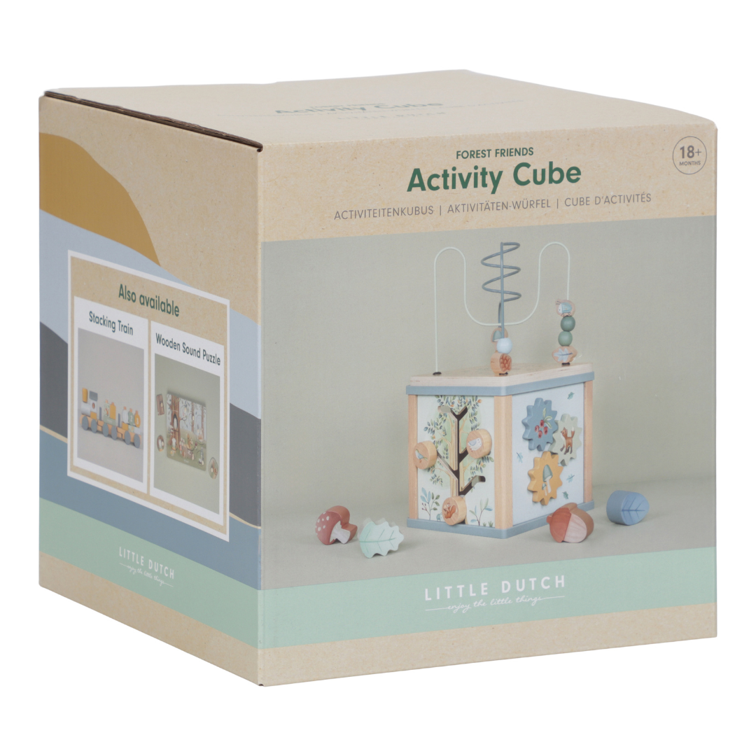 Little Dutch Activity Cube – Forest Friends