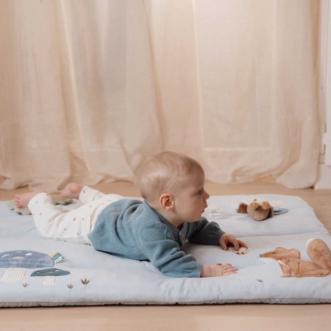 Little Dutch Soft Baby Playmat – Forest Friends