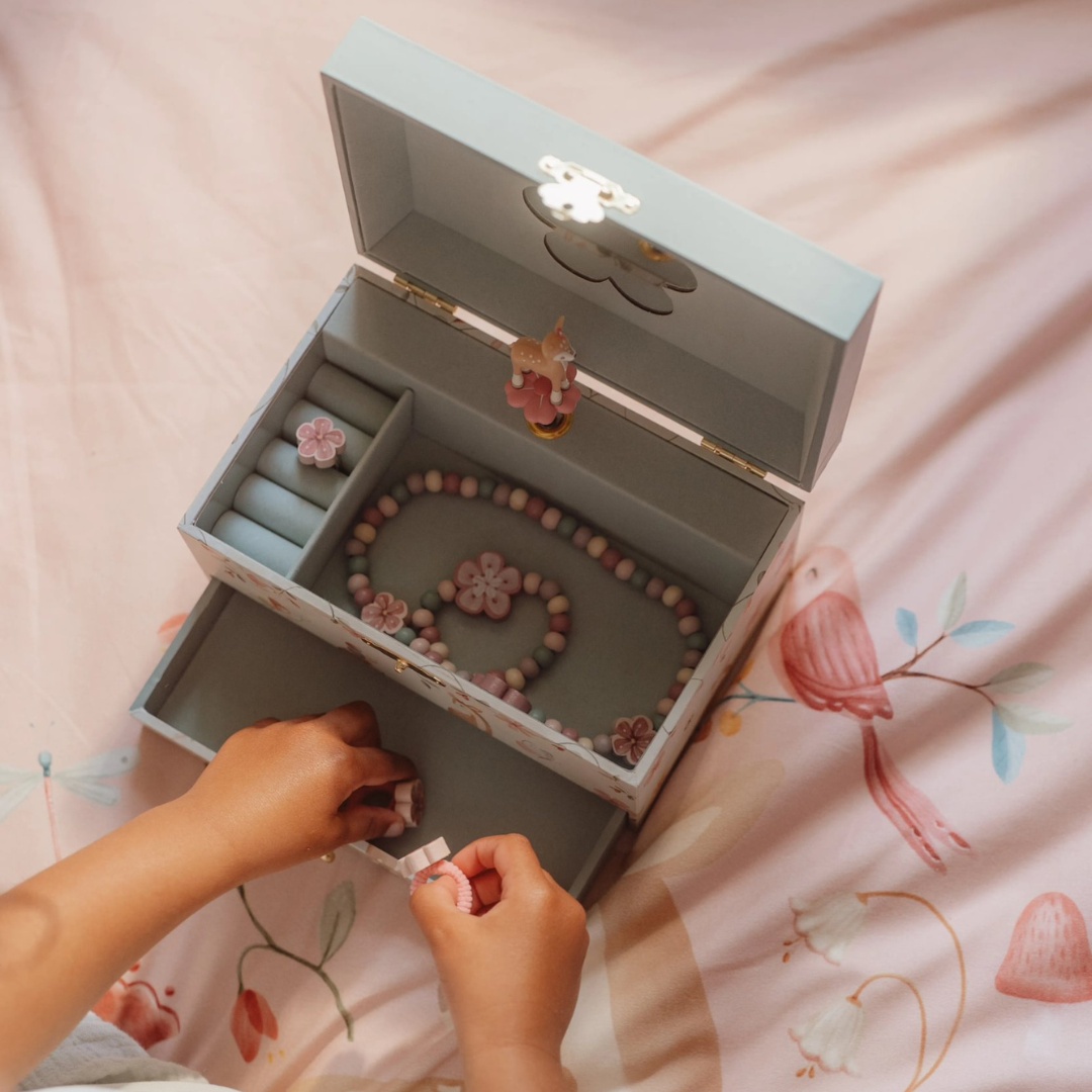 Little Dutch Musical Deer Jewellery Box – Fairy Garden